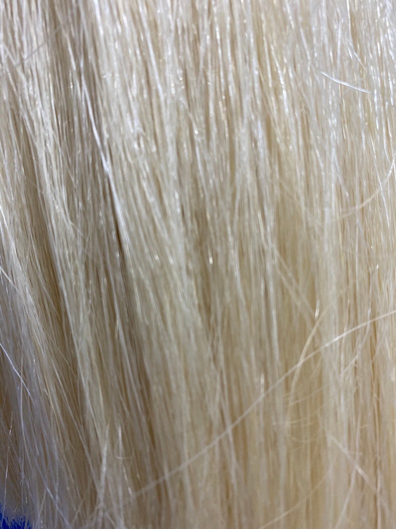 Loose horse hair 50 g 1.7 oz bundle many colors 28 30 inches 71-76cm white