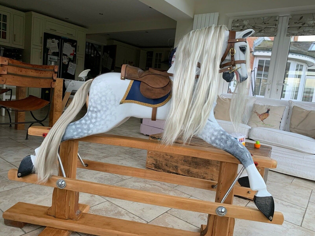 Rocking Horse Set, Mane,tail, Forelock 6 Inch Mane Width, 25 Inch Long
