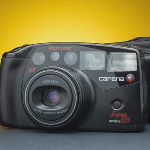 Carena Super Zoom 105 35mm AF Zoom Point & Shoot Film Camera - Lomography - Excellent Working from 1990s - Camera Collectors Gift