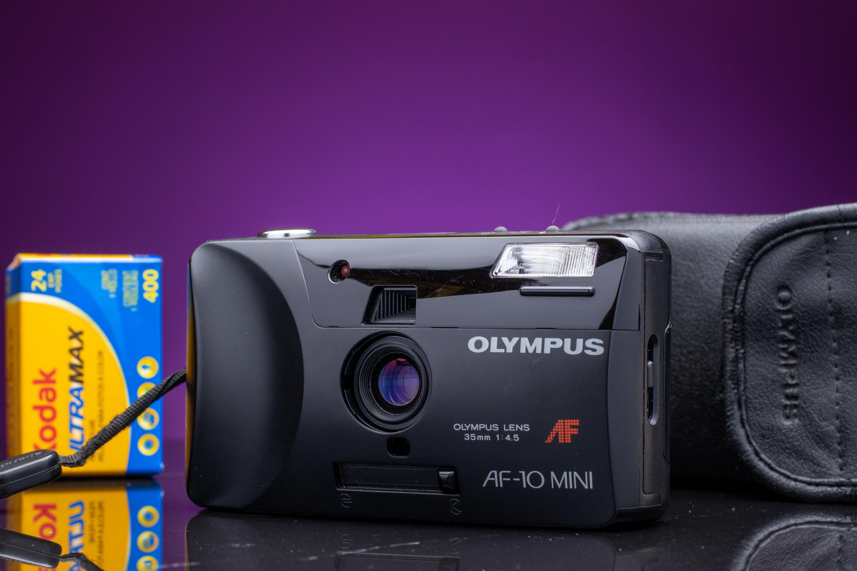 【完動品】OLYMPUS AF-10 super フィルムカメラ 動作確認済み オリンパスAF-10 SUPER：オートフォーカスカメラ：カメラ製品