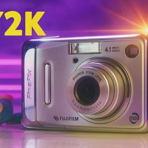 Fujifilm FinePix A400 | 4.0MP Retro Digital Camera | Works Tested| Y2K Point & Shoot in Excellent Shape