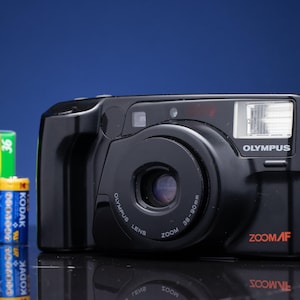 Olympus AZ-230 Superzoom / Infinity Zoom 230 /  35mm Point & Shoot Film Camera Lomography - Excellent and Working from 1989 - With Film
