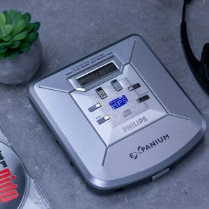 Philips EXP101 Discman Portable CD Player | Electronic Skip Protection | Vintage 2000s Walkman | Tested & Working | Retro Music Player | MP3