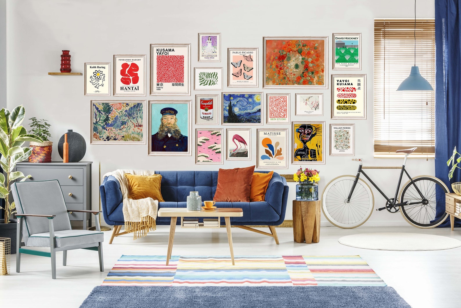 Eclectic Prints Mega Bundle 50 Eclectic Wall Art Gallery Etsy