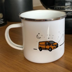 Ford Transit Custom Campervan Mug