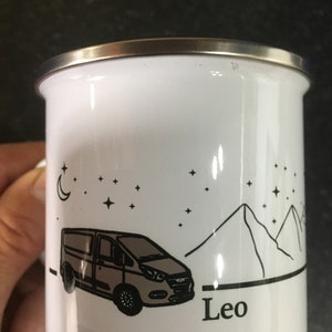 Ford Transit Custom Camping mug