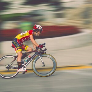 Triathlon Gift, Enamel Coffee Mug
