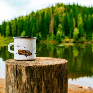 ford transit custom camper mug