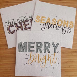 Lot de cartes de Noël carrées simples | de graines plantables de fleurs sauvages de Zazzle.be Liste d'envies Vous avez des idées ? Carte saisonnière | Carte vierge | Cartes de vœux | Cartes simples