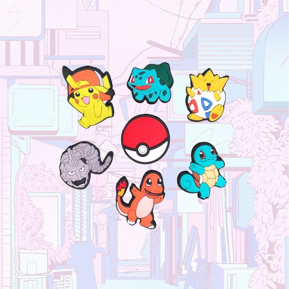 Iconic Pokemon Jibbitz Pokemon Shoe Charms Bulbasaur Charm Etsy