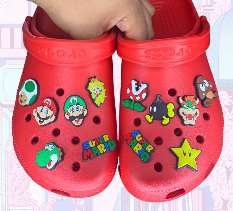 Super Mario Jibbitz Nintendo 64 Mario Luigi Toad Princess - Etsy Canada