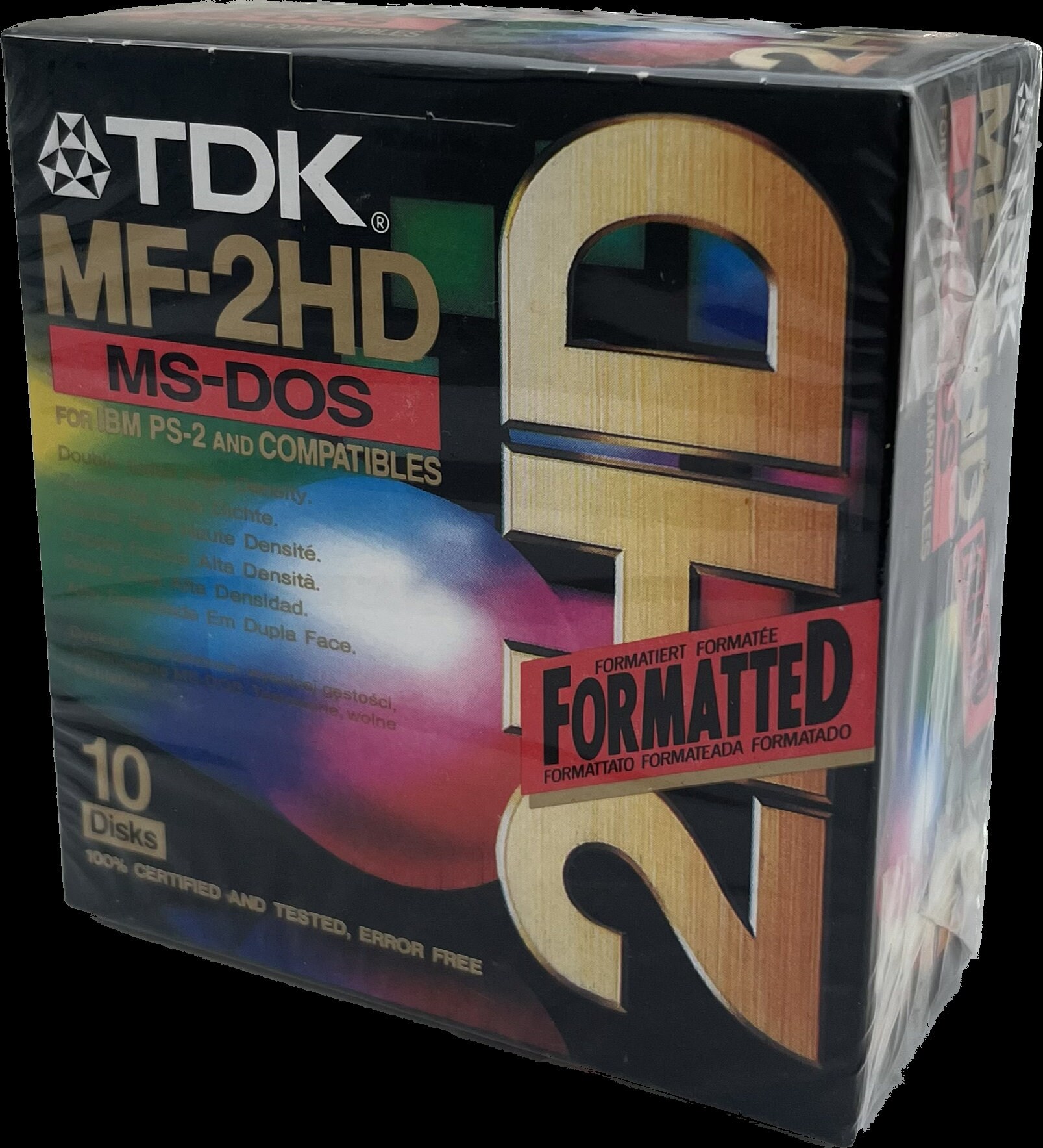 Floppy Disk TDK Mf-2hd Ms-dos - Etsy