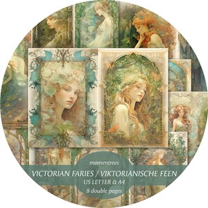 Forest Fairies, Victorian, Romantic, Fairy Tale, Forest, Princess, Junk