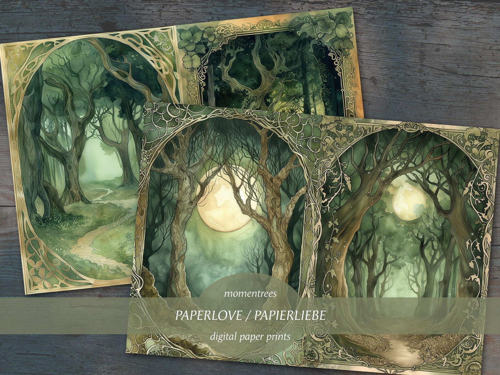 Receiving Blanket Magic Forest Print