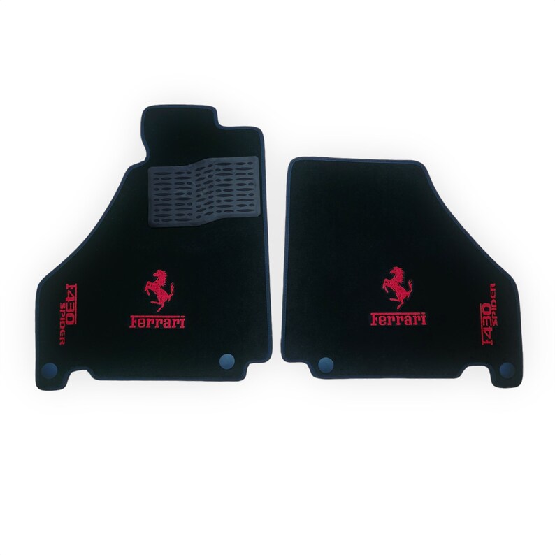 Ferrari F430 Spider Velour Carpet Floor Mats With Ferrari & Etsy