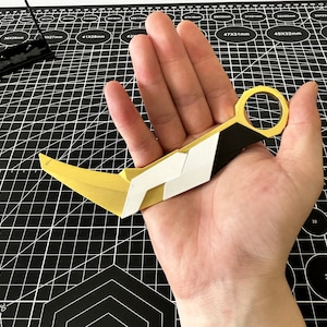 Valorant Prime 2.0 Karambit 3D Alloy carving