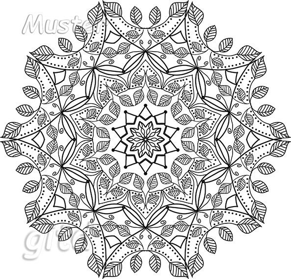 Coloring Pages Velvet Picture Pictures to Color Mandala Different Designs  32 X 32 Cm Gift Birthday Gift Blank 