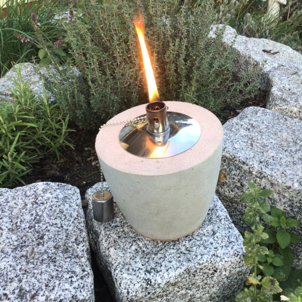 Öllampe, Gartenlampe, Tischfeuer, Gartenfackel,Terrassenfeuer, Tischfeuer