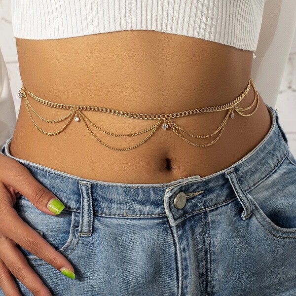 Belly Dancing Chain Etsy