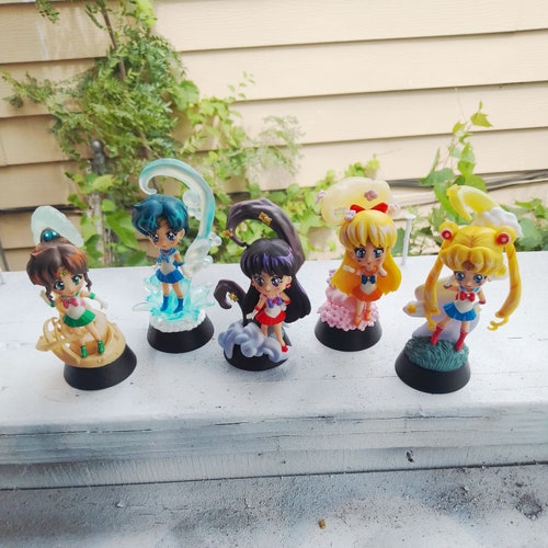 Gashapon Sailor Moon Mini Figure Set Complete Set of 6 New Etsy