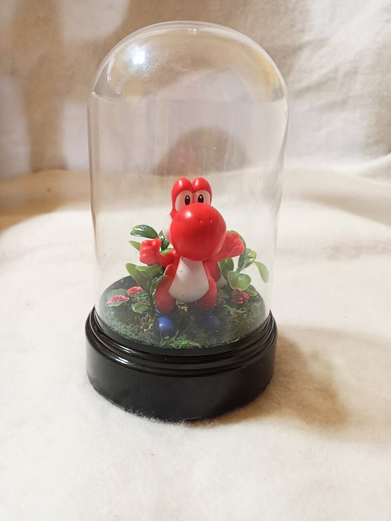 Mario Bros Dome Terrarium Etsy