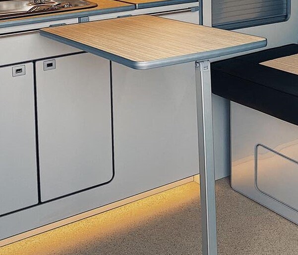 Campervan Table With Leg and Rail Attachment Kit Etsy UK