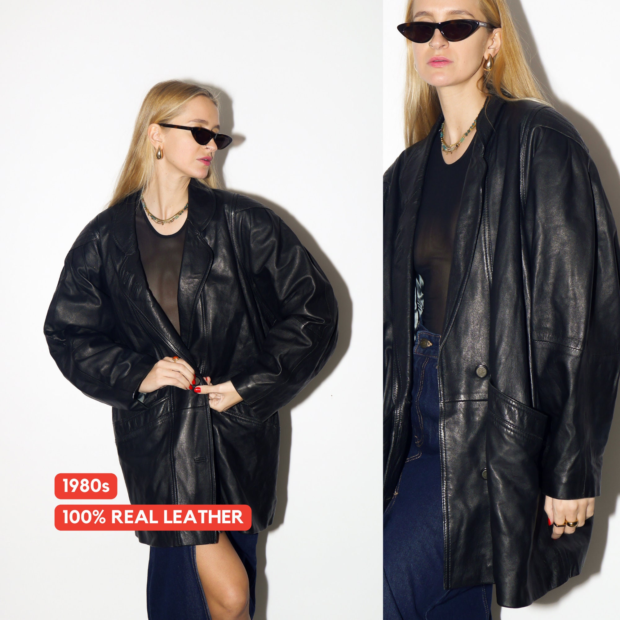 ジャケット・アウター 70~80s short real leather tracker jacket 70~80s short real leather tracker jacket