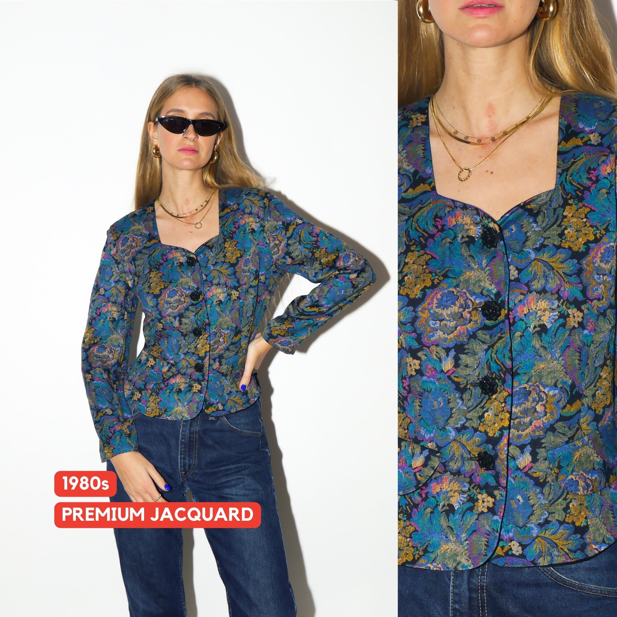 Rosetta Jacquard Bow Blouse – Sister Jane