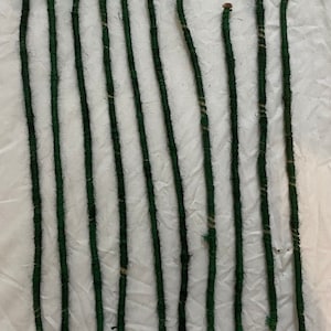 Dark Green Synthetic dreadlocks