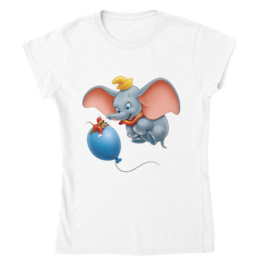 Women's Clothing Dumbo T Shirt Etsy