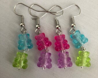 Gummy Bear Earrings