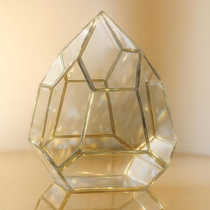 Digital drawing for printing! Stained glass terrarium. Project 322