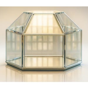 Digital drawing for printing! Stained glass terrarium. Project 506