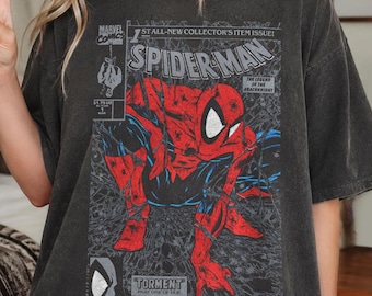 Vintage 1990 Spider-man Todd Mcfarlane Art T-shirt - Etsy