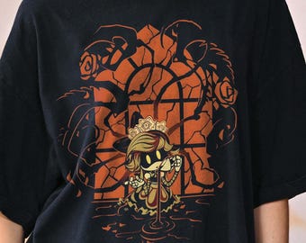 Murder Drones Cyn Maid Comfort Colors® Shirt, Murder Drones Graphic Tee, Indie Animation Gothic Robot Graphic Shirt