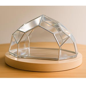 Digital drawing for printing! Stained glass terrarium. Project 204