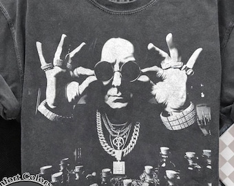 Gangsta Half Blood Graphic Tee, Prince Rapper Comfort Colors® Shirt, Movie Meme, Potion Master Shirt