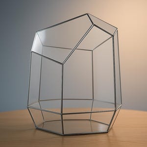 Digital drawing for printing! Stained glass terrarium. Project 180
