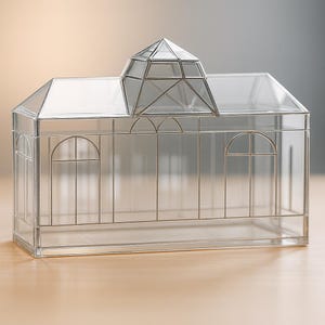 Digitale Zeichnung zum Drucken! Buntglas Terrarium. Projekt 150
