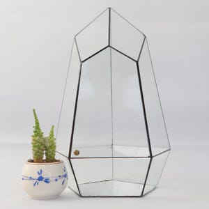 Digital drawing for printing! Stained glass terrarium. Project 307 (L)