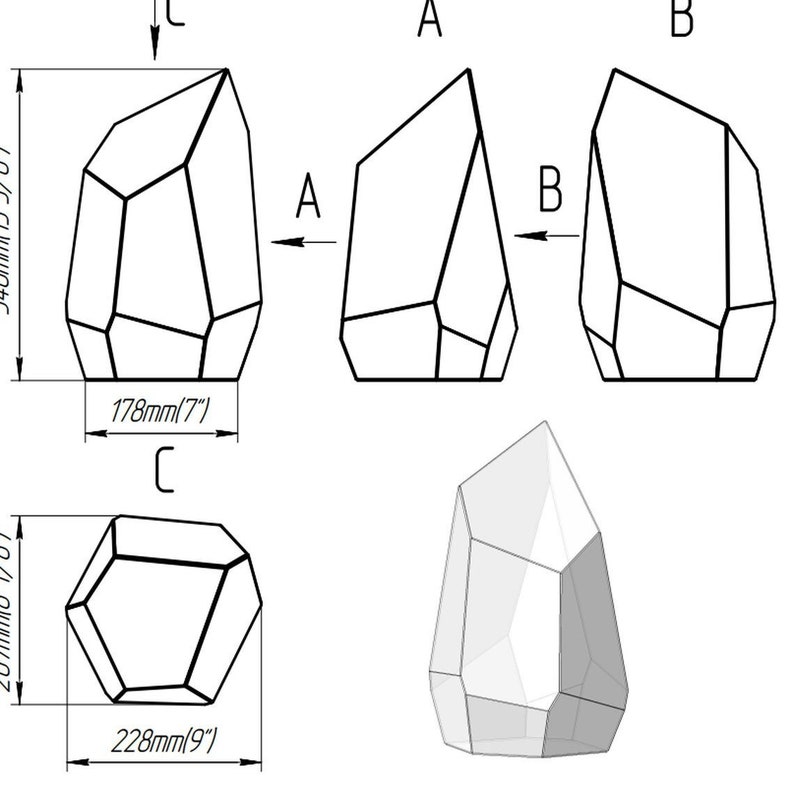 Digital Drawing for Printing! Stained Glass Terrarium. Project 498 - Etsy