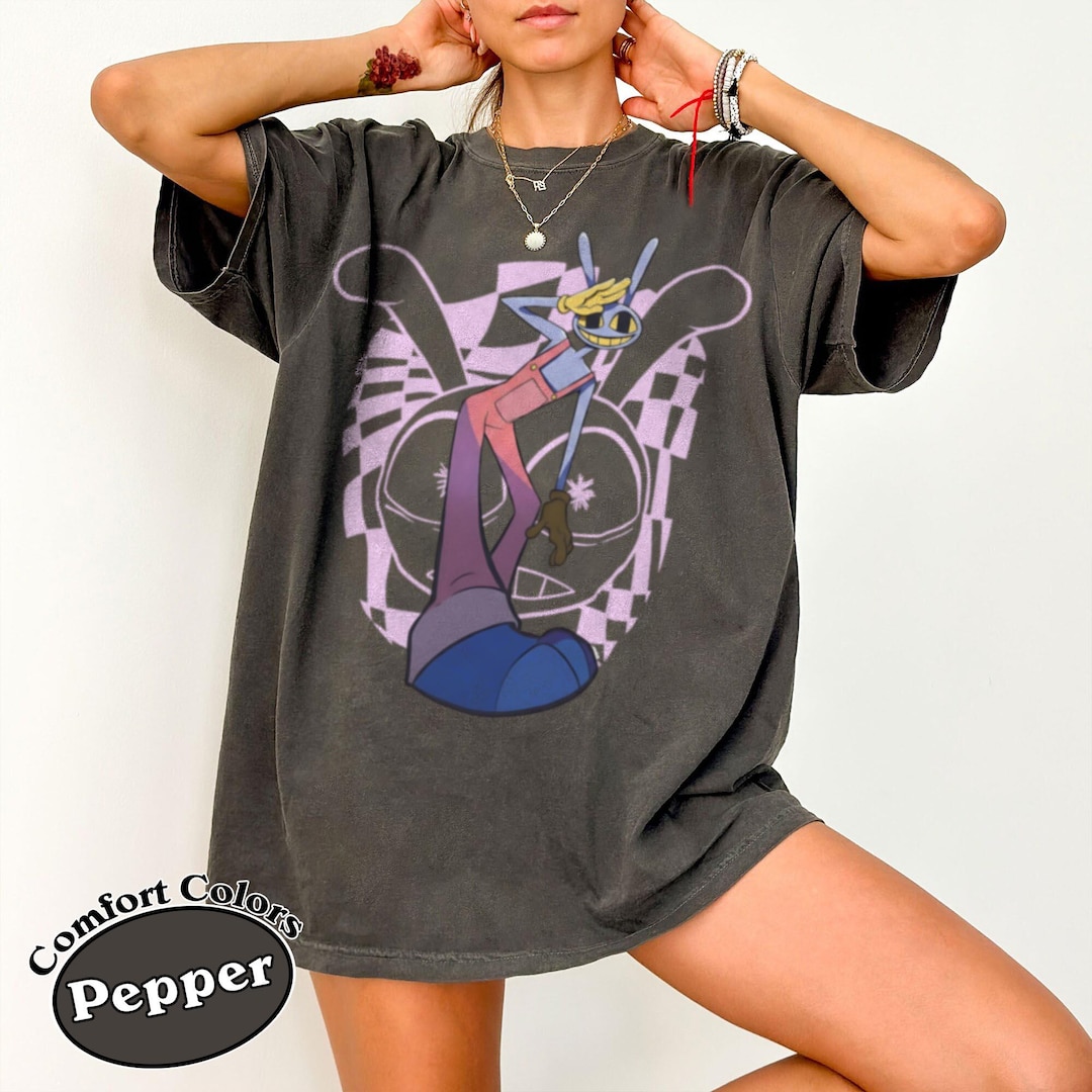 Jax Purple Wash Comfort Colors® Shirt, the Amazing Digital Circus