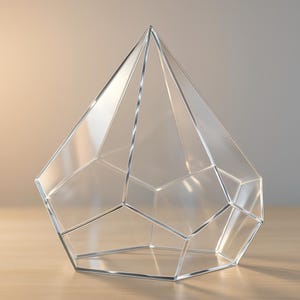 Stained Glass Terrarium Pattern – Digital DIY Blueprint (Project 153)