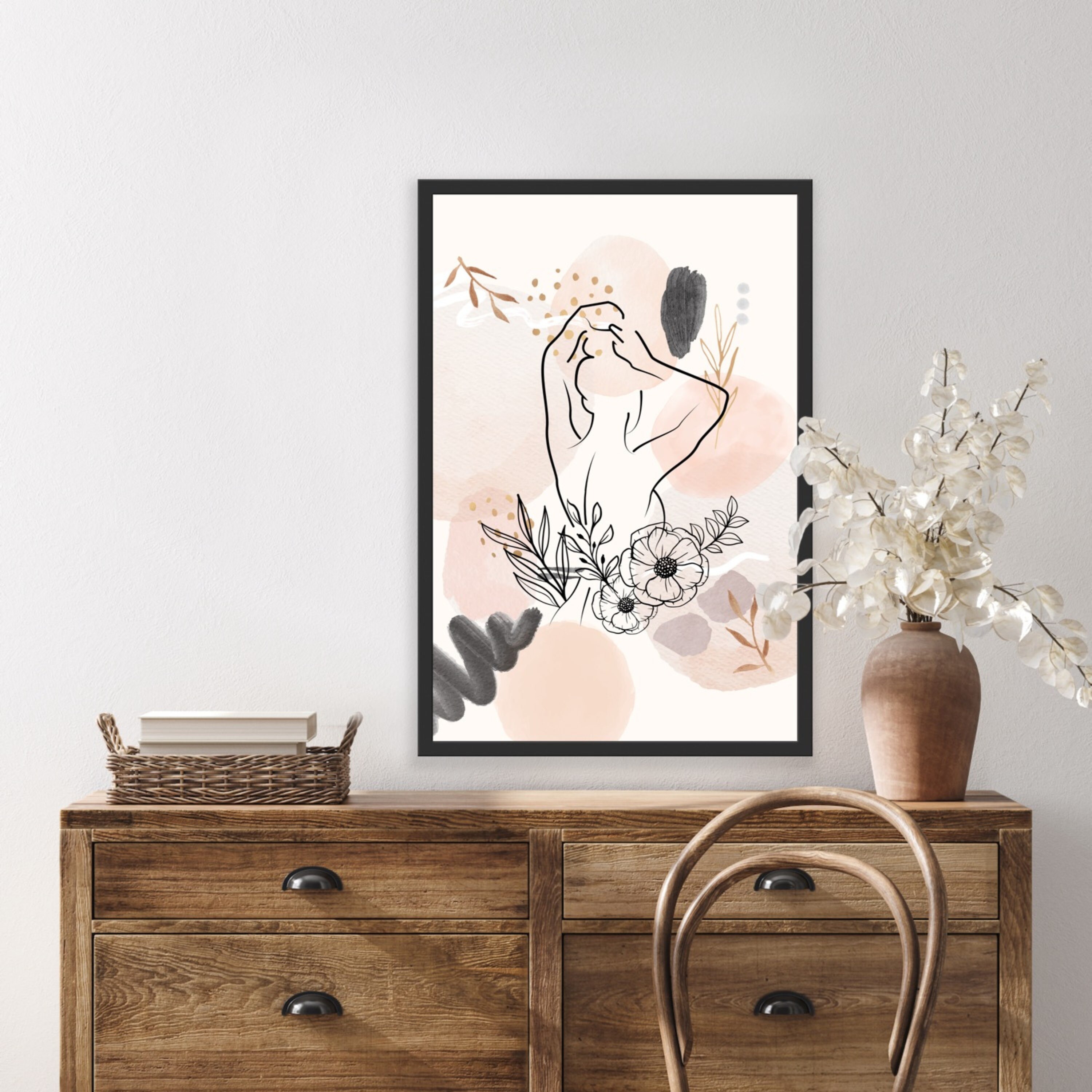 Modern Nude Art: Home Decor & Wall Art - 0ety5on