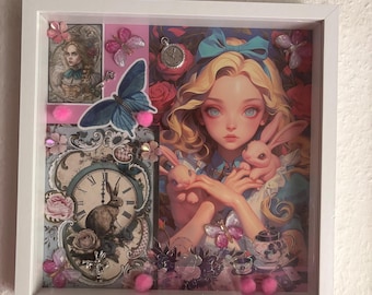 Alice in Wonderland collage