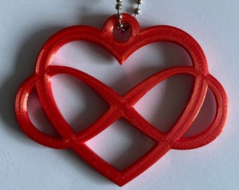 Silver Memorial Heart Keyring • In Remembrance By MW Studio - Foto 10