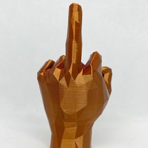 Gute Middle Finger Candle - Hand Gesture FCK You Candle (Gold) – Gute Decor