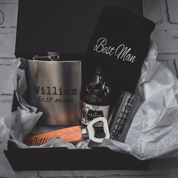 Gift Set Bundle for Groomsmen | best man, father of the bride, usher, groom, groomsman, wedding