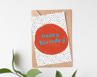 Colourful Dotty Birthday Card Multipack | A6