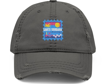 Embroidered Personalized Dad Cap: Vintage Cotton Surf Hat